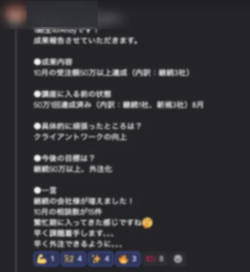 A.Nさん の実績